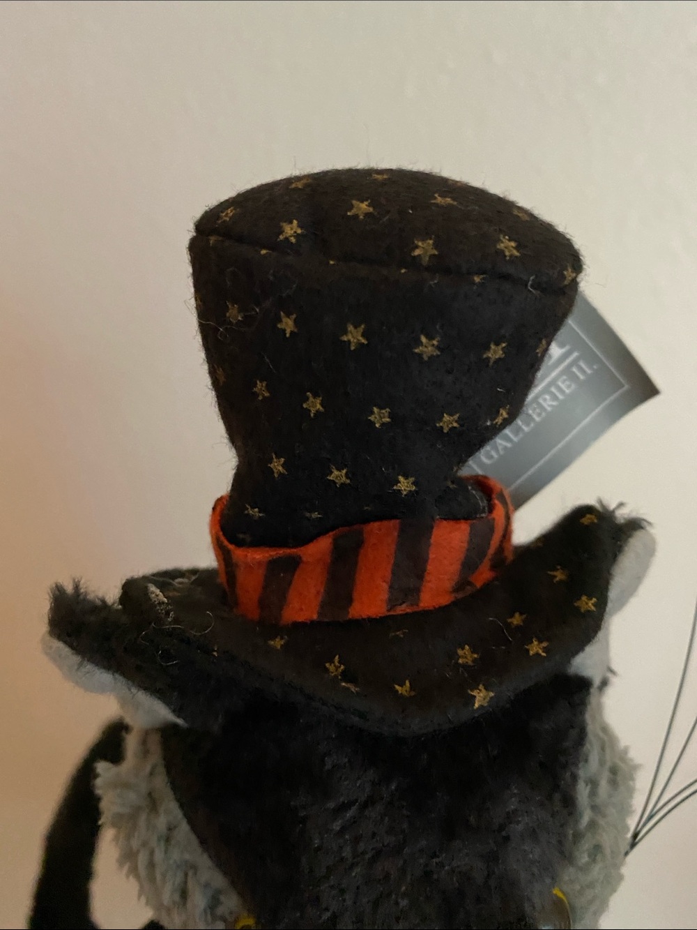 Black Cat Couple Figure Witch Costume Shelf Sitter - Picture 11 of 13